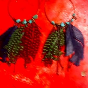 Dreamcatcher earrings